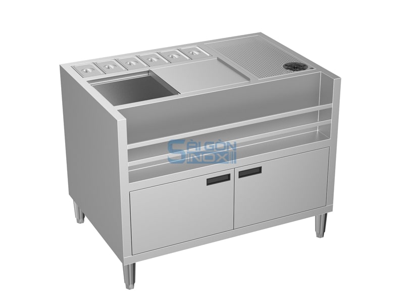 Quầy pha chế 2 cửa mở CC11-I6W2H